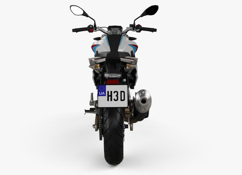 BMW G310 R	White â€“ BS4
